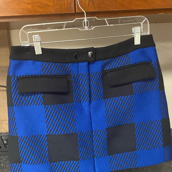 Rag & Bone Cybil Skirt in Blue Buf - Picture 10 of 11